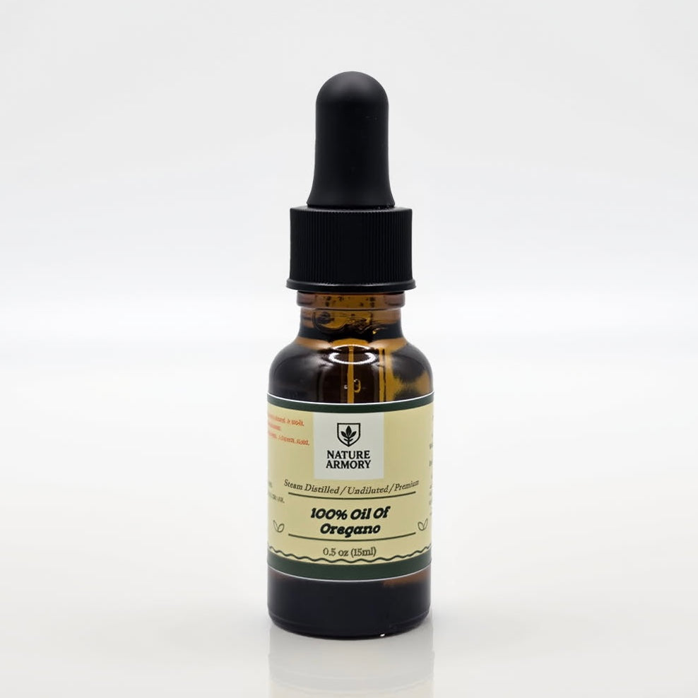 Undiluted Oregano Oil .5 oz Dropper Bottle