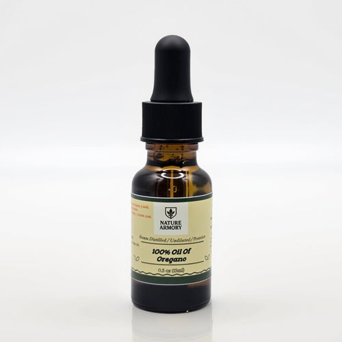 Undiluted Oregano Oil .5 oz Dropper Bottle