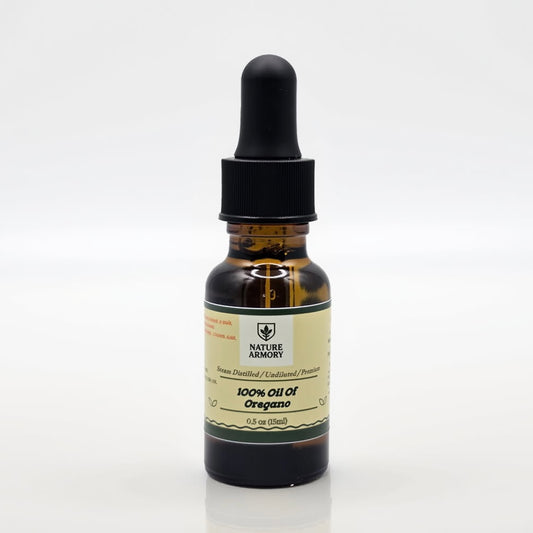 Undiluted Oregano Oil .5 oz Dropper Bottle