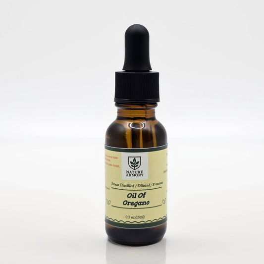 Diluted Oregano Oil .5 oz Dropper Bottle